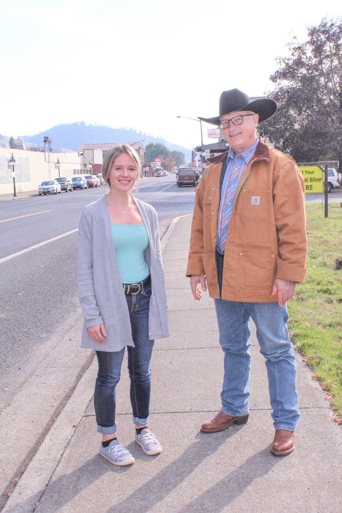 Martha Smith interviews Carl Crabtree photo